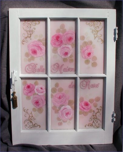 Stunning French Roses Window
